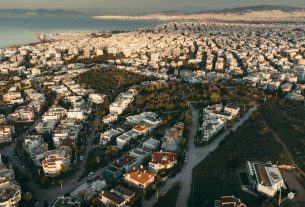 aerial view of city buildings during daytime